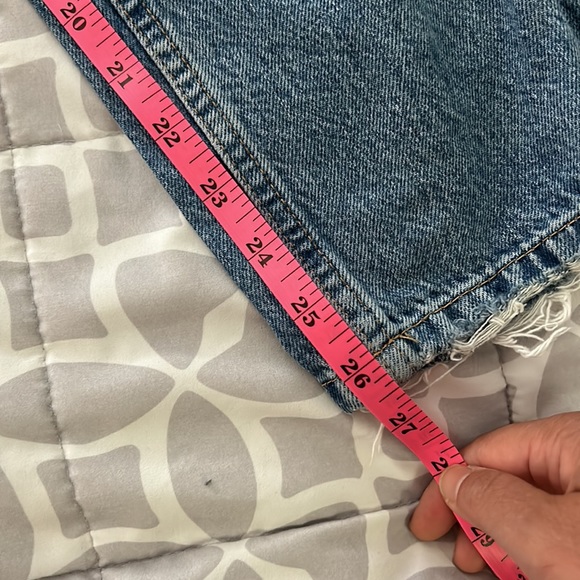 Mango‎ Poppy Floral Embroidered  Relaxed Fit Mid Rise Denim. Size 10 - Picture 8 of 9